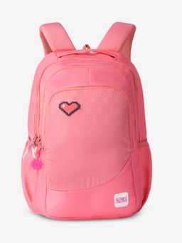 WILDCRAFT - Unisex Doodle 27 Shimmer Pink Backpack (14-16 Years)