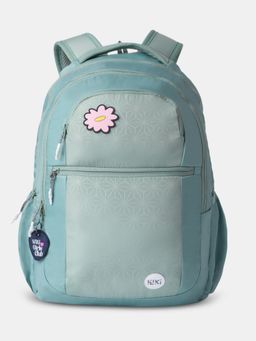 WILDCRAFT - Unisex Glam 27 Shimmer Green Backpack (14-16 Years)