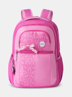 WILDCRAFT - Unisex Glam 27 Never Give Up Pink Backpack (14-16 Years)