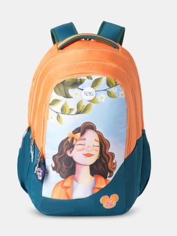 WILDCRAFT - Unisex Blush 35 Pretty Girl Orange Backpack (14-16 Years)