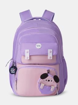 WILDCRAFT - Unisex Bloom 40 Puppy Purple Backpack (14-16 Years)
