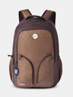 WILDCRAFT - Unisex Slay 38 Shimmer Brown Backpack (14-16 Years)