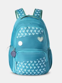WILDCRAFT - Unisex Pixel 38 Bow Grin Green Backpack (14-16 Years)