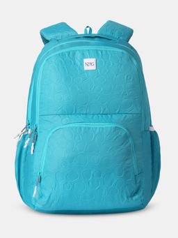 WILDCRAFT - Unisex Aura 38 Dimpled Cr Ceramic Blue Backpack (14-16 Years)