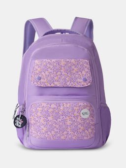 WILDCRAFT - Unisex Blossom 28 Tendril Purple Backpack (14-16 Years)
