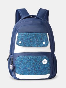 WILDCRAFT - Unisex Blossom 28 Tendril Navy Blue Backpack (14-16 Years)