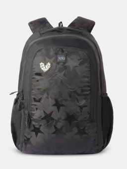 WILDCRAFT - Unisex Prism 40 Twinkle Black Backpack (14-16 Years)