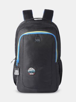 WILDCRAFT - Unisex Ignite 38 Solid Black Backpack (14-16 Years)