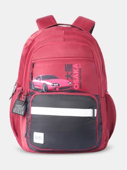 WILDCRAFT - Unisex Volt 40 JDM Maroon Backpack (14-16 Years)