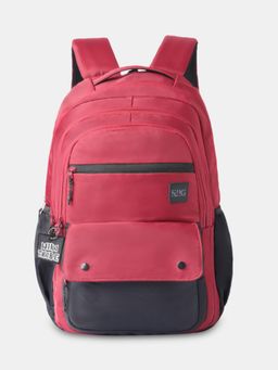 WILDCRAFT - Unisex Hustle 42 Block Maroon Backpack (14-16 Years)