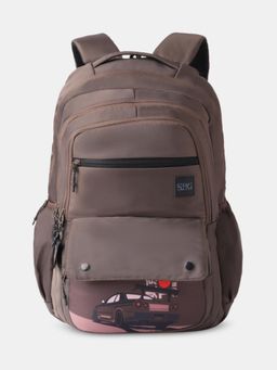 WILDCRAFT - Unisex Hustle 42 JDM Brown Backpack (14-16 Years)
