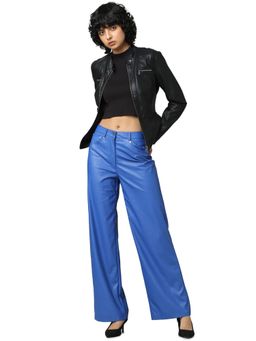 ONLY - Women Solid Blue Pants