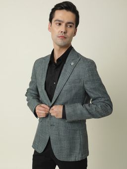 Rare Rabbit - Drews Modern Solid Blazer Green