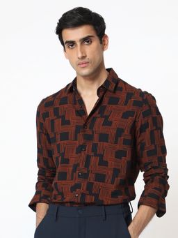 Rare Rabbit - Hicks Printed Shirt Multi-Color