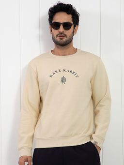 Rare Rabbit - Nomic Printed Sweatshirt Yellow