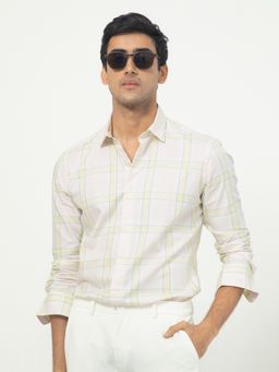 Rare Rabbit - Tarkin Plaid Check Shirt Pink