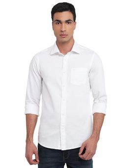 ColorPlus - White Slim Fit Shirt