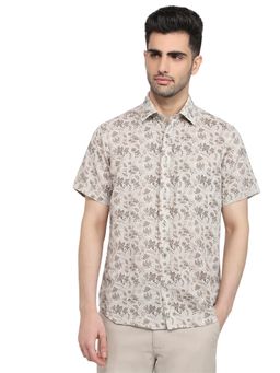 ColorPlus - Medium Beige Regular Fit Shirt