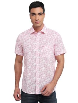 ColorPlus - Medium Pink Regular Fit Shirt