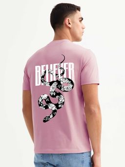 PRONK - Faith and Flora Men Half Sleeve Printed T-Shirt