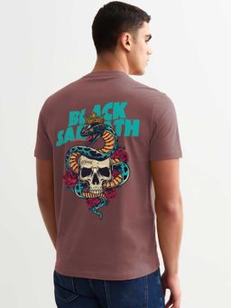 PRONK - Black Sabbath Men Half Sleeve Printed T-Shirt