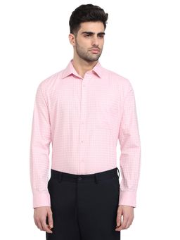 Raymond - Slim Fit Medium Pink Pure Cotton Formal Shirt