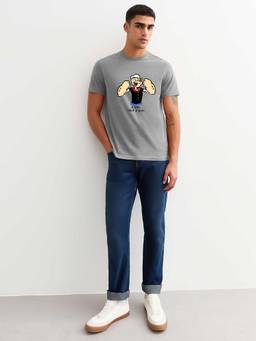 PRONK - Popeye Men Half Sleeve T-Shirt