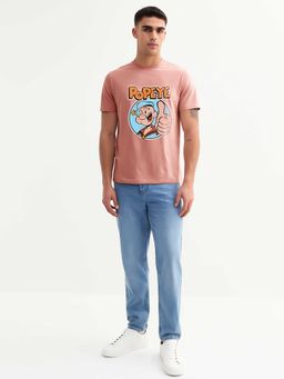 PRONK - Popeye The Sailor Man Men Half Sleeve T-Shirt