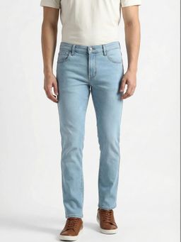 Wrangler - Men Blue Millard Slim Fit Mid Rise Jeans