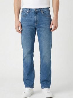 Wrangler - Men Blue Millard Straight Fit Mid Rise Jeans
