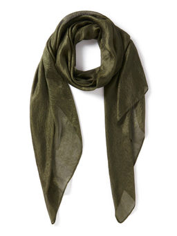 Forever New - Green Harper Metallic Scarf