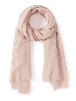 Forever New - Peach Hadley Sparkle Scarf