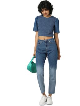 ONLY - Women Ombre Blue Jeans