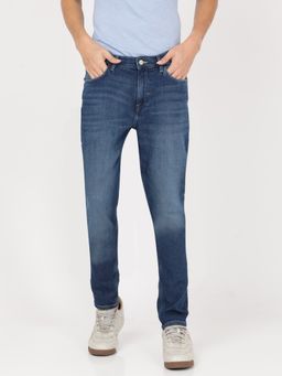 Lee - Men Bruce Dirty Blue Skinny Fit Jeans