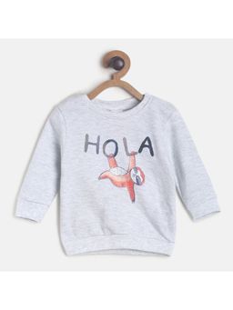 MINI KLUB - Baby Boys Grey Sweat Shirt