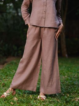 Creatures of Habit - Linen Oversized Trouser
