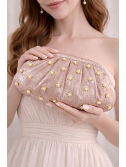 BOXWISH BY BHUMIKA - Women Beige Embellished Clutch