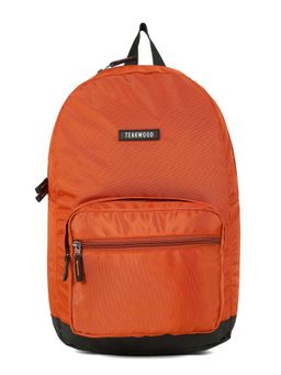 Teakwood - Unisex Orange 15 Inch Laptop Backpack