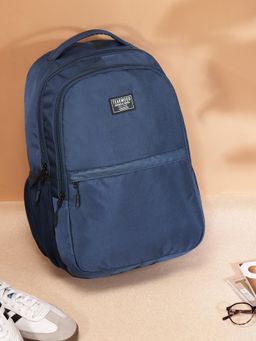 Teakwood - Unisex Navy Blue 15 Inch Laptop Backpack