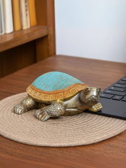 Smokey Cocktail - Harmony Shell Turtle Decor-Blue (S)