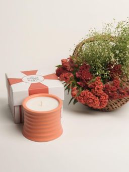 The Confetti Tree - Stoneware Scented Candle 250 g - Palo Santo Fragrance