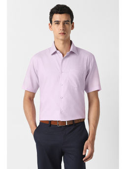 Van Heusen - Men Textured Half Sleeves Wedding Shirt