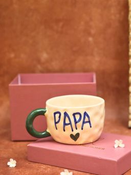 WEAVING HOMES - PAPA Mug in a Gift Box - 180ml