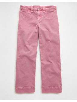American Eagle - Ae Stretch High-Waisted Stovepipe Crop Jeans Pink