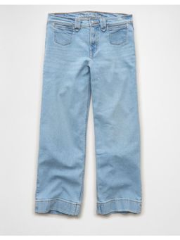 American Eagle - Ae Stretch High-Waisted Stovepipe Crop Jeans Blue
