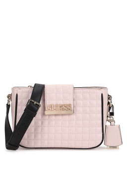 Guess - Pink Matrix Elite Sling And Crossbody Bag (Set of 2)