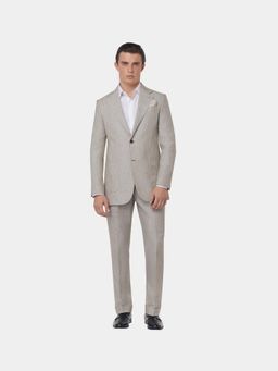 Gatsby Collection - Grey Striped Gc Select Blazer with Trouser and Shirt