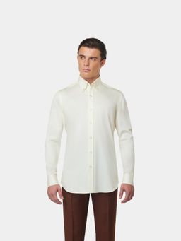Gatsby Collection - Cream Gc Signature Twill Shirt