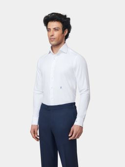 Gatsby Collection - Ivory Gc Signature Twill Shirt