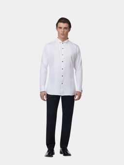 Gatsby Collection - White Gc Tuxedo Shirt